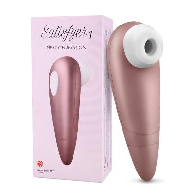 China 7 frequency rotation bead vibration Germany Satisfyer 1 Female sucking Masturbator Waterproof Clitoral Nipple Stimulation Vibrator for sale