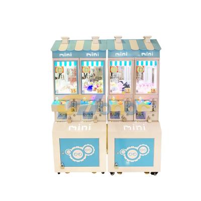 China High Yields Kids Loved Newest Metal Cabinet Mini Toy Claw Machine Mini Toy Claw Crane Machine for sale