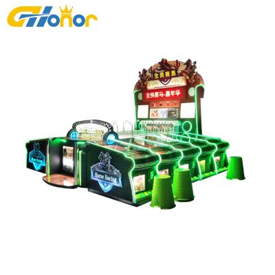 China Luxury European high profit carnival game machine carnival amusement coin operated electric racing horse game roll ball horse racing for sale