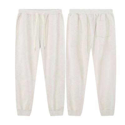 China Anti-wrinkle Wholesale Blank Track Pants Mens Straight Leg Sweatpants Tracksuits Men Joggers Casual Cotton Trousers Men's Sweatpants for sale