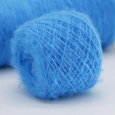 China High Quality Anti-Static Blended Colors 77% Spandex 13NM Fancy Yarn 3% Acrylic Nylon Mohair Yarn 20% For Knitting Sweater for sale