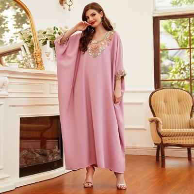 China Women's Modest Casual Abaya Daily Life Clothing Muslim Dress for sale