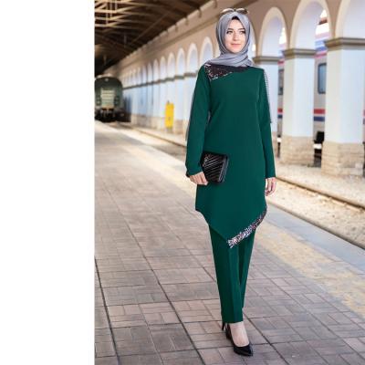 China Daily Life Muslim Women Suit Banquet Two-piece Dress New Arab Middle East Dress Dress for sale