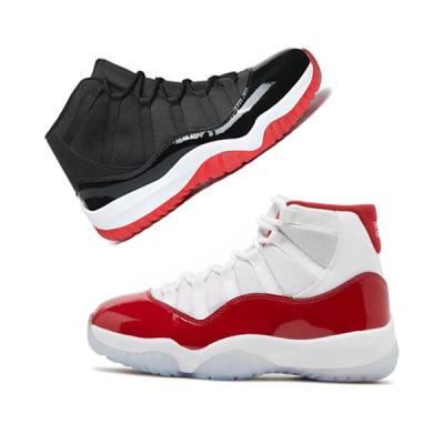 China Cushioning linng 2023 wholesale original texture new arrival design soft soles men leather aj11 outdoor shoes sports basketball shoes for sale