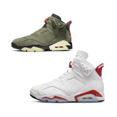 China Cushioning Hot Wholesale Brand Mens Womens Fashion Aj6 High Quality Air Cushion Basketball Shoes Retro Basketball Shoes Aj6 for sale