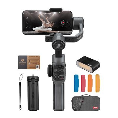 China 5 Smooth Standard Handheld Mobile Phone Stabilizer Triaxial Smartphone Gimbal for sale