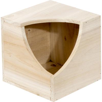 China Viable Nest Mounted Wooden Aviary Cages Wooden Bird House For Birdcage Parrot for sale