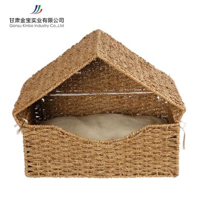 China Breathable Pet Nest House Vegetable Plankton Breathable Cat Nest for sale