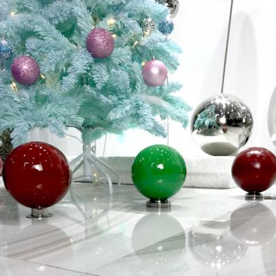 China Rust Proof Stainless Steel Decorative Hollow Balls Christmas for sale