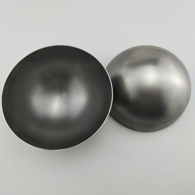 China Indoor& Carbon Steel Iron Hemisphere Outdoor Metal Half Sphere Decoration Dia150MM-500MM Balls for sale