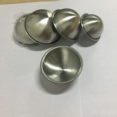 China 65mm Stainless Steel Bath Bombs Molds 38/42/51/63/76/80/90/102mm for sale