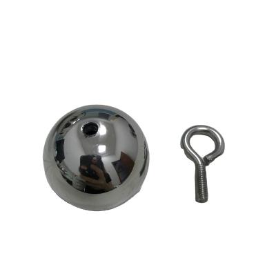 China Decoration Stainless Steel Ball Hollow Sphere With Threaded M6 for sale