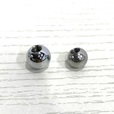 China Mechanical Parts Solid Rolling Stainless Steel Ball Beads With Blind Hole for sale