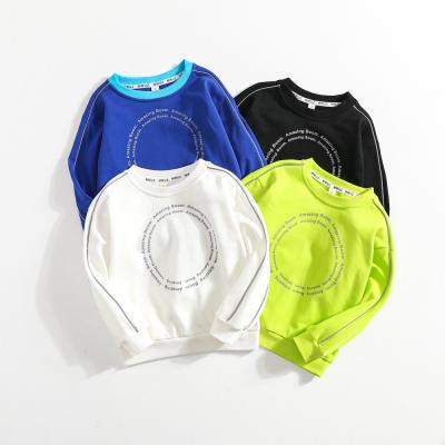 China 2021 Autumn Baby Hoodie Long Sleeve Wholesale Color Matching Sweatshirt Anti-Shrink From Direct Selling for sale