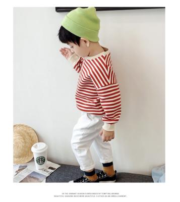 China 2021 Fashionable Breathable Intarsia Knit Sweater Baby Boy Sweater Kids Sweater Design for sale