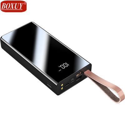 China Factory sales support three fast entry dual USB output port mobile phone charger 30000mAh power bank for sale