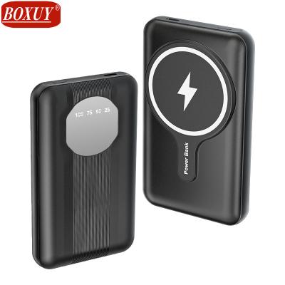 China Mini Super Slim Fast Charging Power 15W Safe Portable Magnetic Wireless Bank 10000mah Fast Charging Support for iphone 13 pro Max for sale