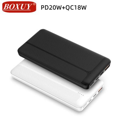 China Super Fast Charging Type Portable Mobile Super Fast Bank 20000mAh Support PD18W 20W QC3.0 PowerBank 10000mAh USB C Charger Power Charging for sale