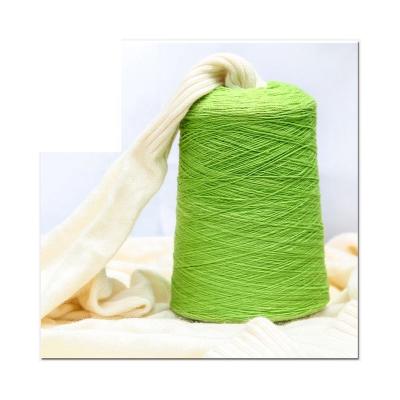 China Factory Sustainable Wholesale 16s/2 20s/2 Dyed High HB Cotton Bulk Acrylic Yarn For Sweater Knitting for sale