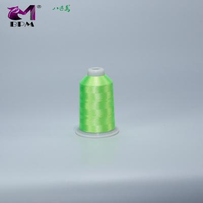 China 120D/2 Color Neon Embroidery Threads Polyester Low Shrinkage Customized for sale