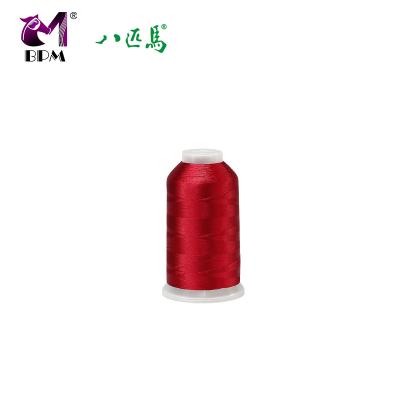 China High temperature resistant premium rayon embroidery thread dyeable thread 120D2 for sale