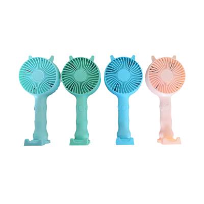 China Three-speed adjustable wind speed Mini Rechargeable Fan Portable Handheld Mini Fan for travel and eyelash extension for sale