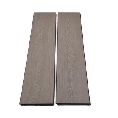 China China Supplier Modern Carbonized Stair Wood Effect 60cm Walnut Color 7mm Premium Carbon Crystal Wood Floor for sale