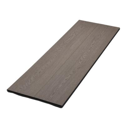 China Modern Factory Supply Carbonized 300mm High Glossy Waterproof Carbon 32mm Wide Indoor Fire Resistant Crystal Wood Floor for sale