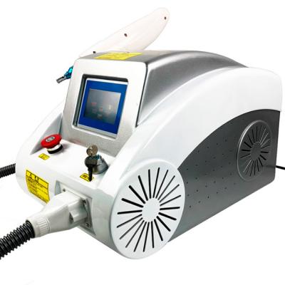 China Q-switched pigment removal carbon laser skin peeling machine ND yag laser tattoo removal for sale