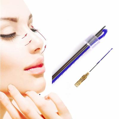 China 18g 19g 21G 38mm Reshaping Tensor 50mm Suture Blunt Lifting Pdo Pdo Nose Tooth Filler 3D 4D 6D 8D 12D Lift And Cannula Half for sale