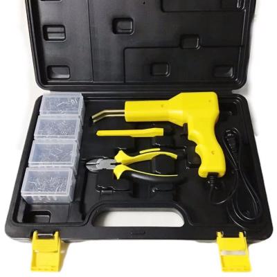 China 70W Plastic Wedling Hot Stapler Welding Gun Plastic Parts Car Bumper Repair Hot Cut Special Plastic Welding Gun for sale