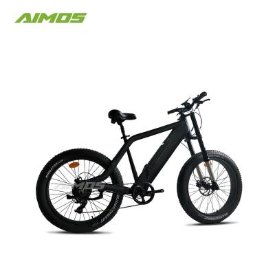 China Carbon Fiber Aimos Rear Hub 8Fun Motor Alloy LCD 26in Aluminum Ebike Fat Tire For Adults With PAS 1000W Outdoor Fun for sale