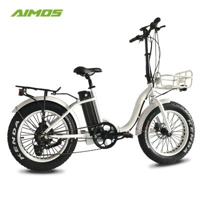 China Aluminum alloy electric beach cruiser ebike with light and various colors for sale