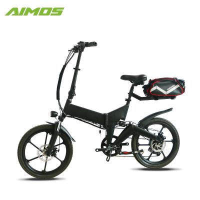 China Aluminum alloy 750W cheap electric mountain bike man beach cruiser bicycle 20 inch gear height tire wholesale for sale