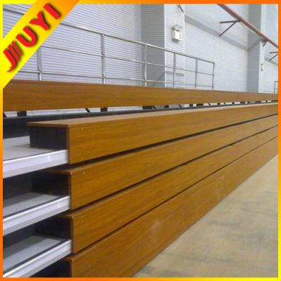 China Indoor Bench Wooden PANEL Bleacher Retractable Bleacher For All Events JY-760 for sale