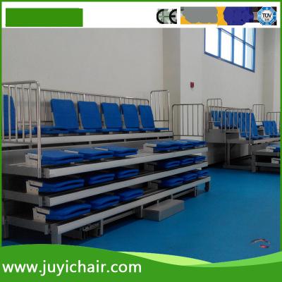 China Commercial Telescopic Retractable Grandstand Platform Furniture Retractable Bleacher with Aluminum Platform JY-769 for sale