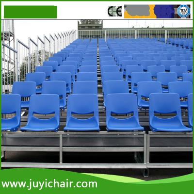 China Stadium Bleachers JY-715 Outdoor Anti-UV Sports Grandstand, Portable Mobile Bleacher, Mobile Bleacher Removable Seating Grandstand for sale