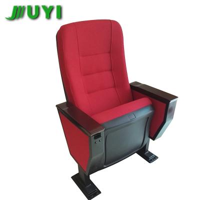 China Furniture JY-998T Commercial Mobile Cinema Chairs For Sale Wooden Chair Commercial Theater Seats for sale