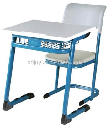 China JY-S105 Anti-Aging Primary Nursery High School Mobile Student Desk Chairs for sale