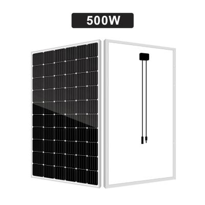 China Alibaba 500W Solar Power System Commercial Monocrystalline Solar Panel Household 400w540w600w1000w Silicon Solar Photovoltaic Panel for sale