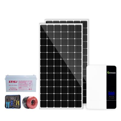 China Alibaba Home Online Store Solar System 3kw 5kw 10kw 15kw 30kw Solar Controllers Off Grid Solar Power System for sale