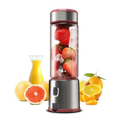 China Car Ice Crushing Function 6 Blades Mini USB Rechargeable Personal Blender Smoothie Battery 7.4V Portable Cup for sale