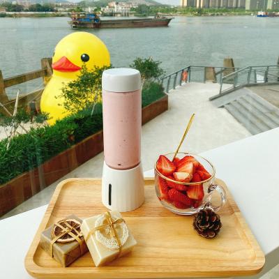 China Mini Smoothie Blender Batteries Blender Juicer Ice Crushing For Christmas Gift Portable USB Rechargeable Blender for sale