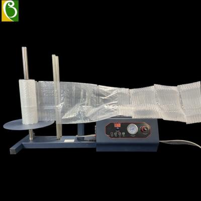 China Temperature And Speed ​​Adjustable Inflatable Air Column Packing Cushion Machine For Packaging Wine Fruit Goods for sale