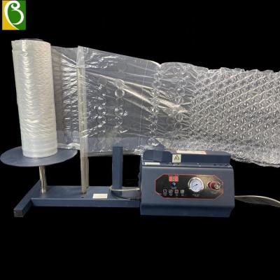 China Adjustable Cheap Price Temperature And Speed ​​Pa Air Bubble Air Bubble Roll Plastic Cushion Machine Air Column Bag Inflation Machine Q Type To Protect Fragile for sale