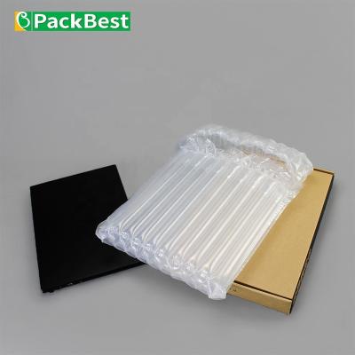 China PE Shipping Cushioning Column Material Air Bag Cushion Air Protective Packing For Laptop for sale