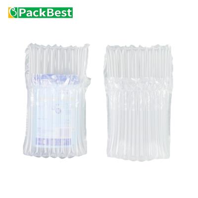 China PA Customized Design Pad For Milk Powder Can Packing Cushion Bubble Film Protective Material Air Column Bag for sale