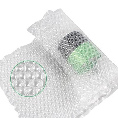 China Shockproof And Economical Self-lock Up Valve PE Nylon Inflatable Air Bubble Film For Fragile Envelope Packaging for sale