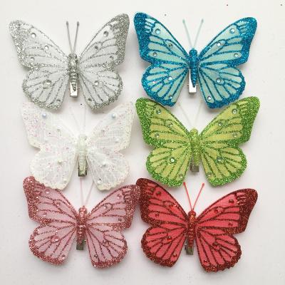 China Environmentally Friendly Butterfly Wall Factory Price Outdoor Butterfly Garden Decoration for sale