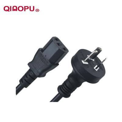 China Home Appliance Qiaopu Customized Australia Saa AC 250V Extended Line Computer Power Cord for sale